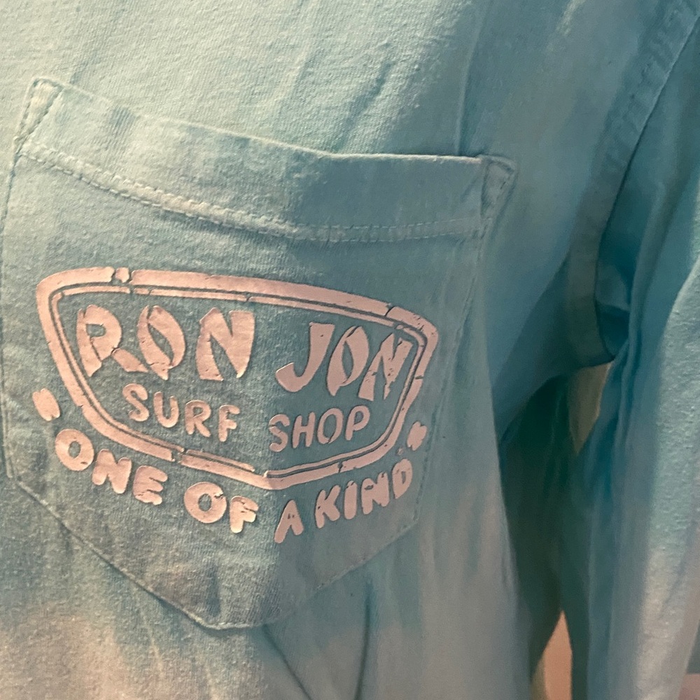 Ron Jon Surf Shop Aqua Long Sleeve Tee - Picture 3 of 6